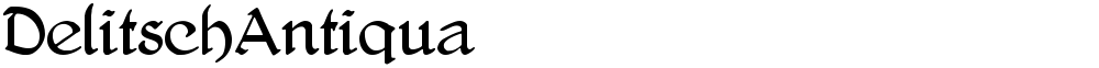 DelitschAntiqua