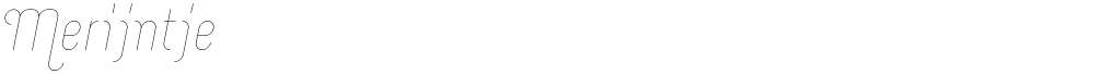 Merijntje