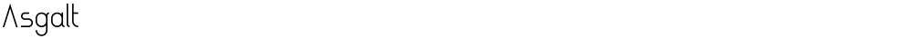 Asgalt
