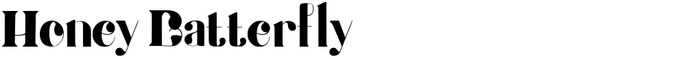 Honey Batterfly