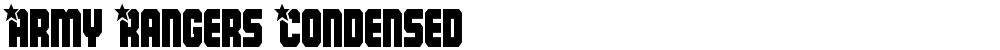 Army Rangers Condensed