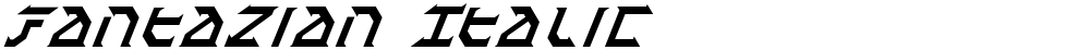 Fantazian Italic