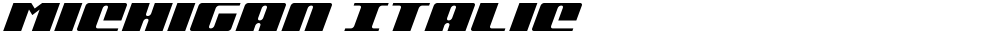 Michigan Italic
