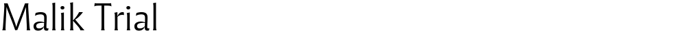 Malik Trial
