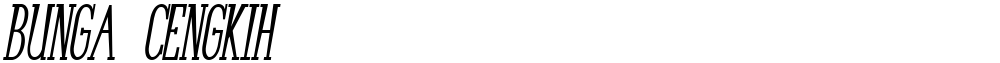 Bunga Cengkih