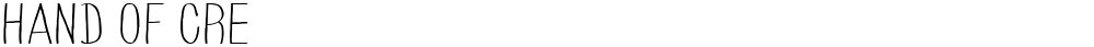 HAND OF CRE