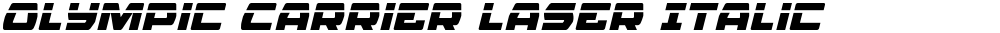 Olympic Carrier Laser Italic