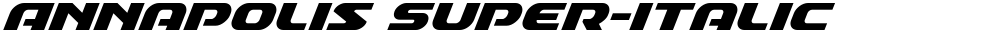 Annapolis Super-Italic