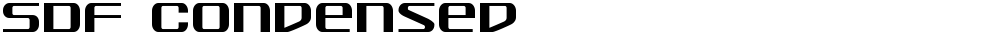 SDF Condensed
