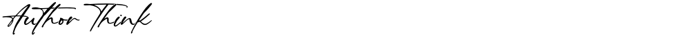 Author Think