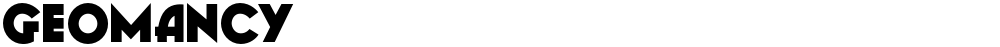 Geomancy