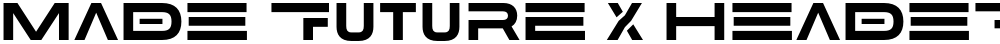 MADE Future X HEADER