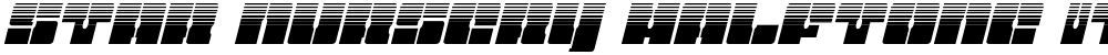 Star Nursery Halftone Italic
