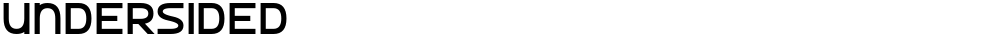 Undersided