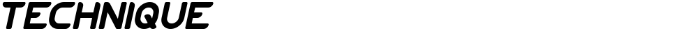 TECHNIQUE