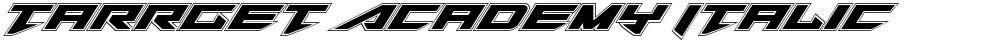 Tarrget Academy Italic