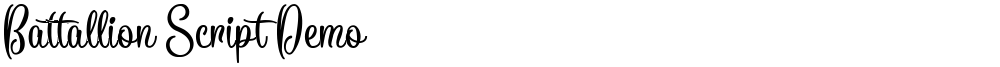Battallion Script Demo