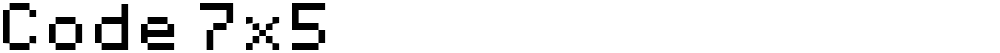 Code 7x5