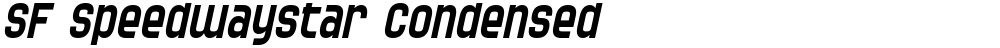 SF Speedwaystar Condensed
