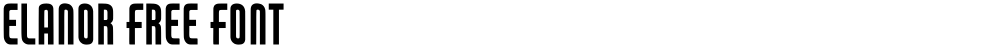 Elanor Free Font