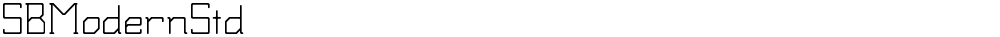 SBModernStd