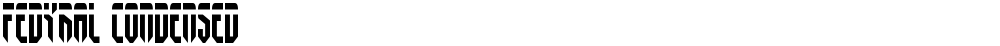Fedyral Condensed