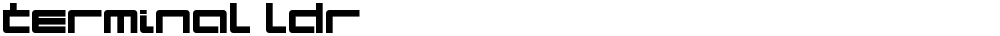 Terminal LDR