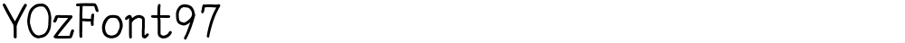 YOzFont97