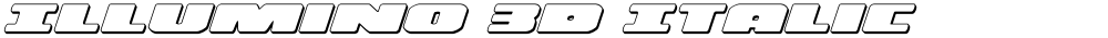 Illumino 3D Italic