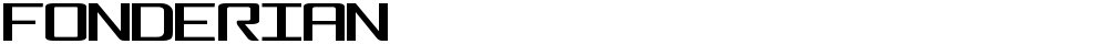 Fonderian