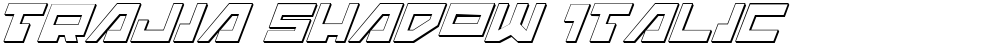 Trajia Shadow Italic