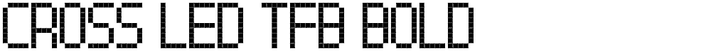 Cross led tfb bold