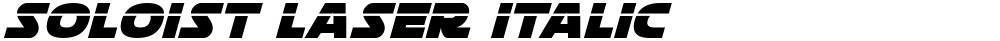Soloist Laser Italic