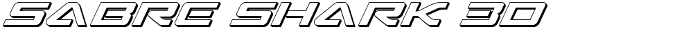 Sabre Shark 3D