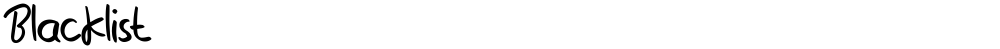 Blacklist