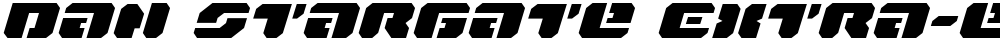 Dan Stargate Extra-expanded Italic