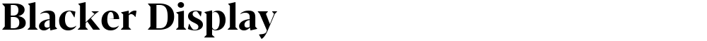Blacker Display