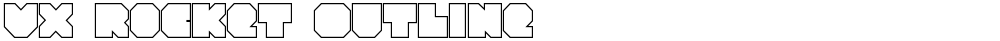 VX Rocket Outline