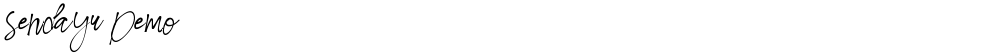 Sendayu Demo