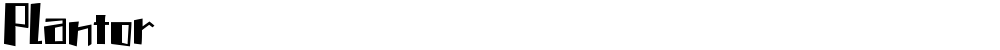 Plantor
