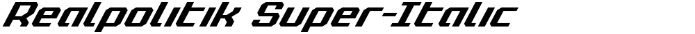 Realpolitik Super-Italic