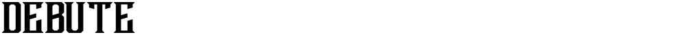 Debute