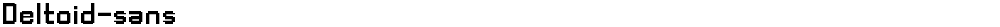 Deltoid-sans