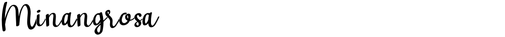 Minangrosa
