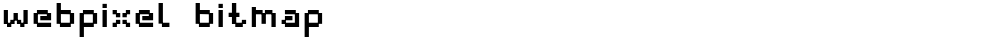 webpixel bitmap