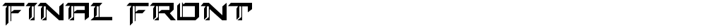 Final Front