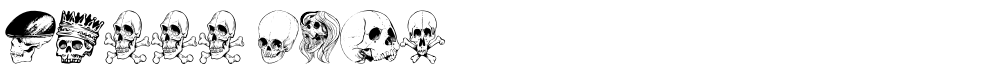 SKULL FONT