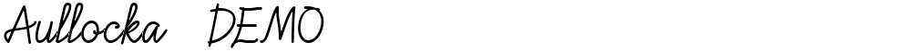 Aullocka - DEMO