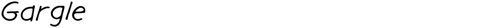 Gargle