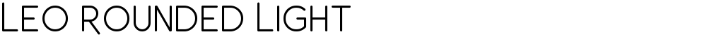 Leo Rounded Light